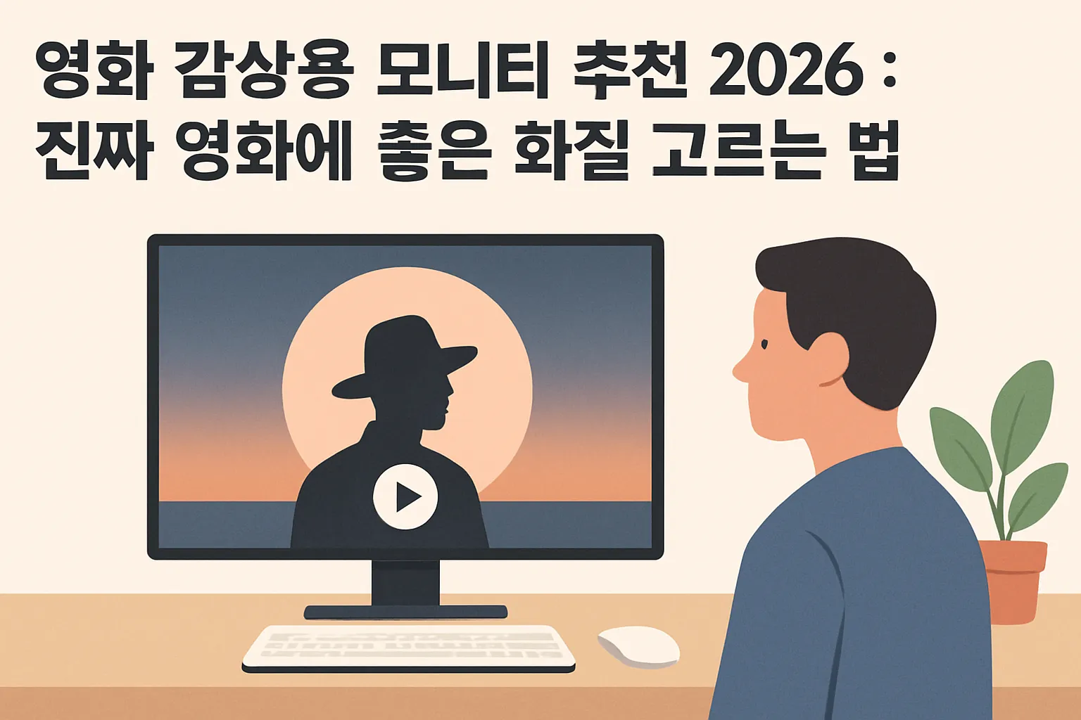 영화 감상용 모니터 추천 2026 : 진짜 영화에 좋은 화질 고르는 법