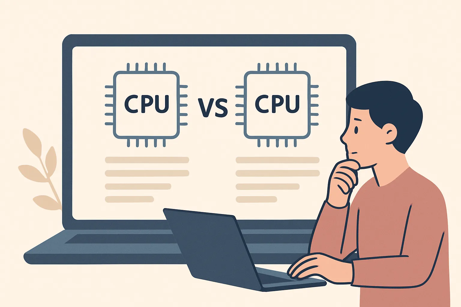 노트북 CPU 비교: 사양표만 보고 성능을 가늠하는 법 (2026)
